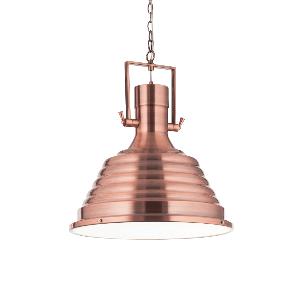 Светильник подвесной ideal lux Fisherman SP1 E27 Медь 134871.  см