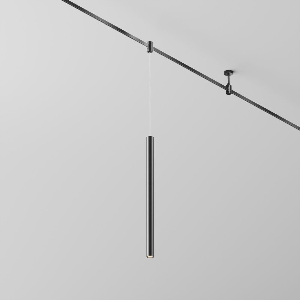Трековый светильник  TR156-1-5W4K-B **-60 см, *LED*5W, 4000K, Maytoni technical FLARITY TR156-1-5W4K-B, Черный
