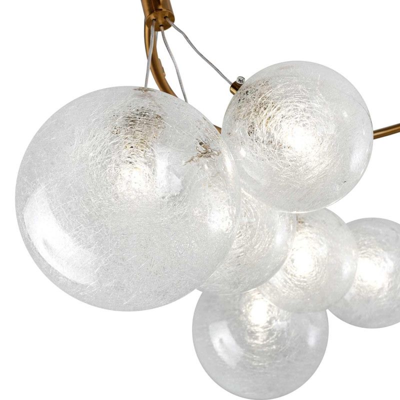 Подвесной светильник 75*150 см, 15*G9 MODESTYLE MS.6119.15 BS латунь