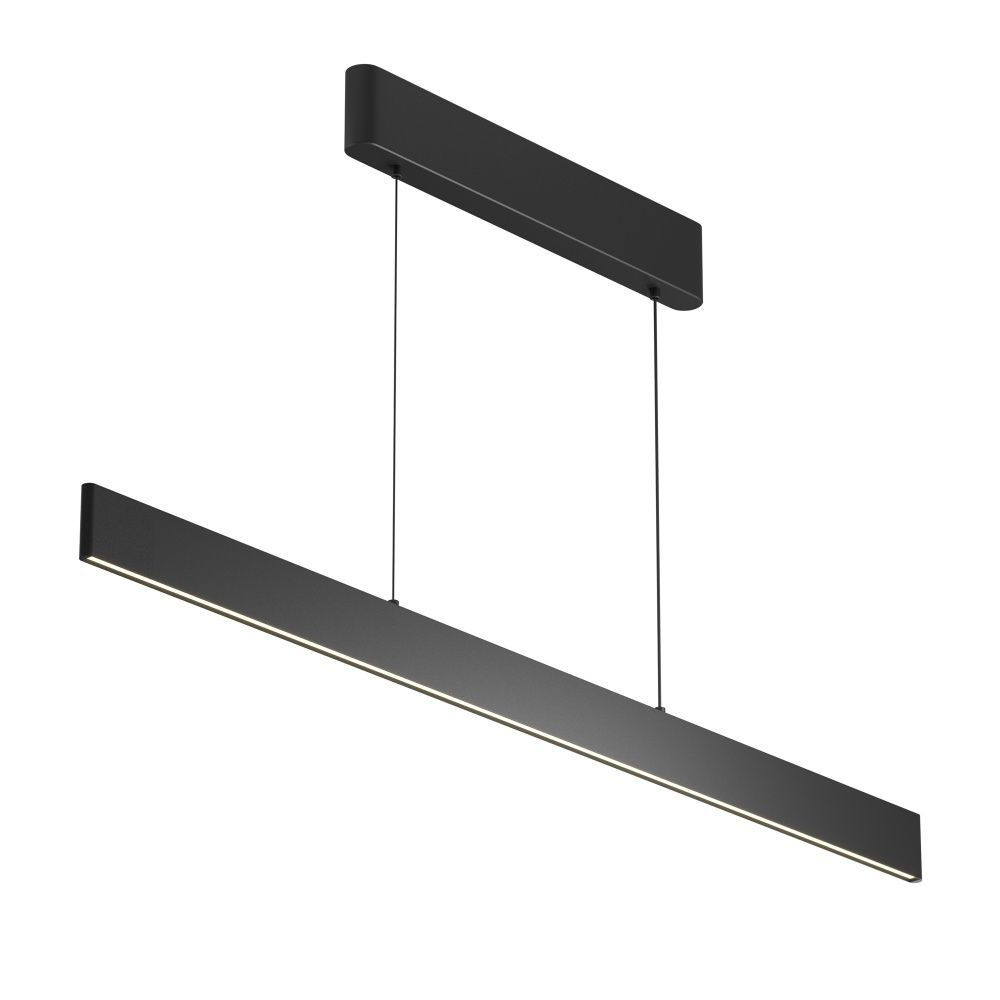 Подвесной светильник 116*1,5*17,5-155,8 см, LED*36W Maytoni Ephoria P109PL-36W2.7-6K-B, Черный