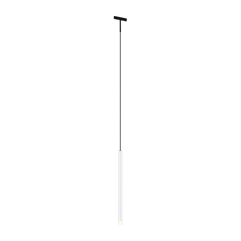 Трековый подвесной светильник 1,8*31 см, LED 3W 3000K Maytoni Technical Accessories for tracks Levity Skim TR191-1-3W3K-M-BW черно-белый