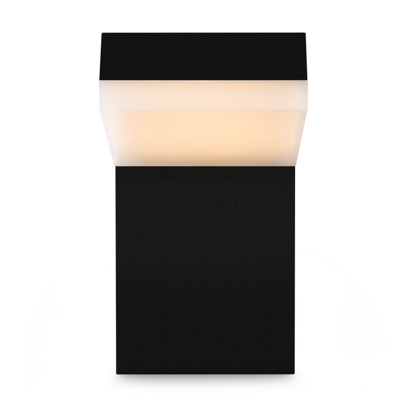 Светодиодный светильник 22 см, 12W, 3000K, Maytoni Paso O595WL-L12B3K, черный