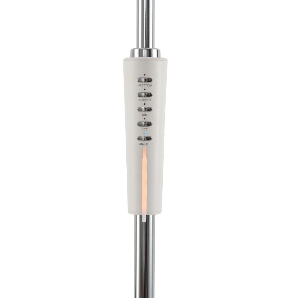 Торшер 133 см, 15W, 3000-6000K, Lumion 8330/15FL, белый