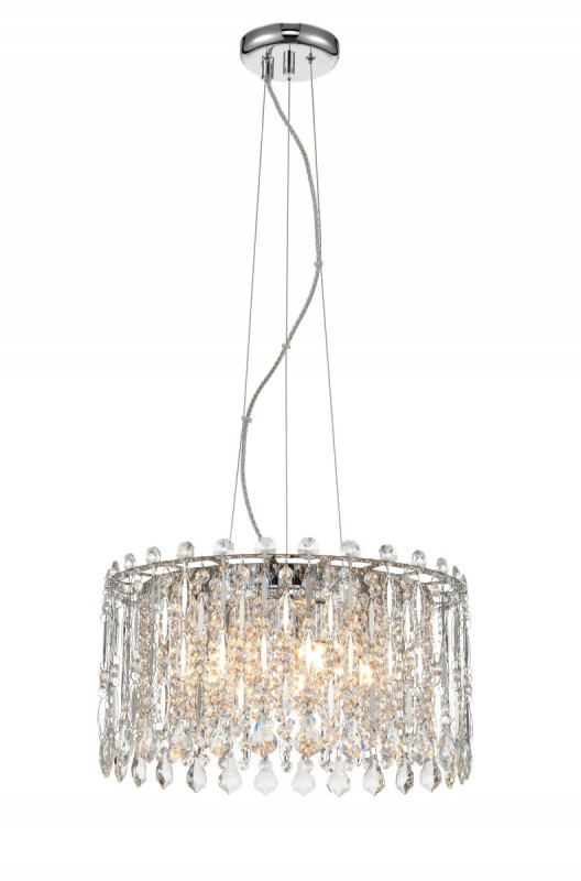 Подвесная люстра  40*103 см, 5*G9 хром Vele Luce Marisa VL3113P05