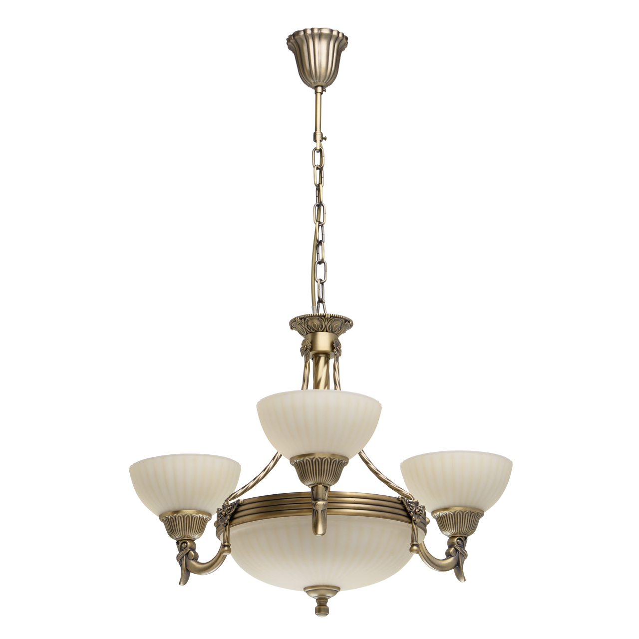 Люстра 60*85 см, 3*E27*3*E14 античная бронза MW-Light Афродита 317010406