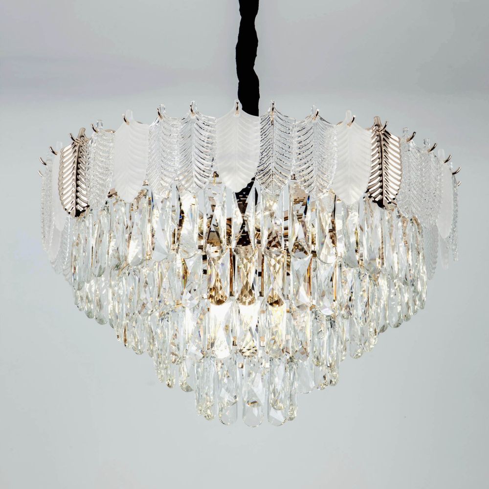 Подвесная люстра 57*57*80 см, Е14 12x40W, Хром MODELUX ML.602.12