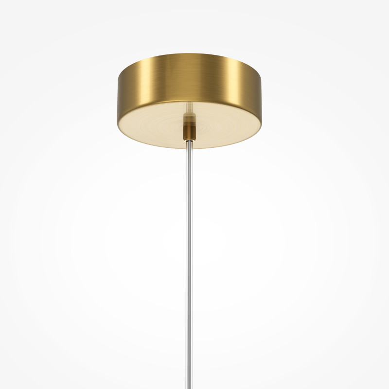 Подвесной светильник 60*8*332,5 см, LED, 12W, 3000К, Maytoni Ambre MOD331PL-L12BS3K латунный
