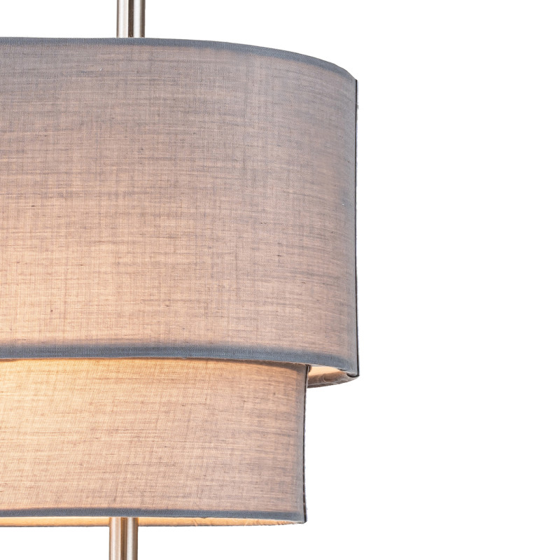 Подвесной светильник 28*16,5*165 см, 1*E14*40W, Indigo Classic V000438, никель, 13024/1P Nickel