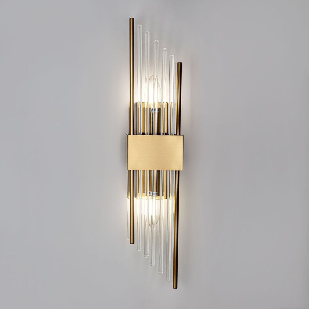 Бра 11*9*45 см, Е14 2x40W, Латунь MODELUX ML.515.02 BS