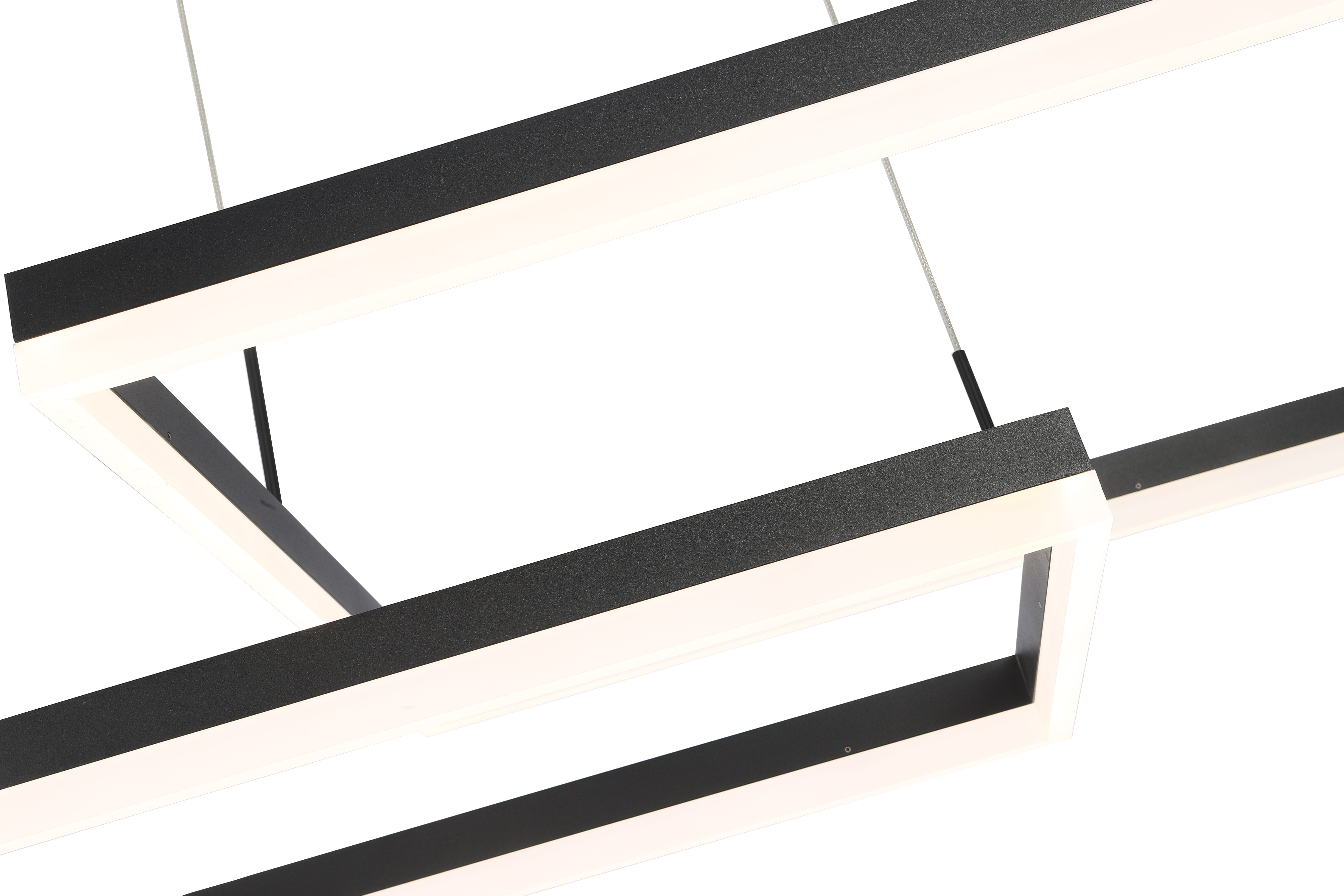 Светильник подвесной 80/60*50/30 см, LED 88W 3000/4000/6000K антрацит Zortes Tory ZRS.30404.88