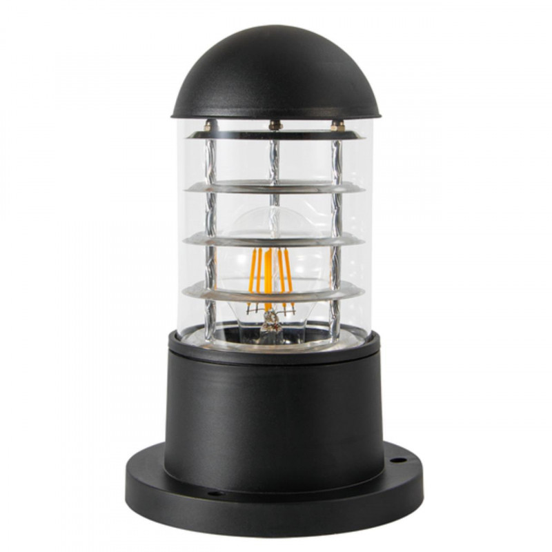 Уличный светильник 25 см, Arte lamp Coppia Черный A5217FN-1BK