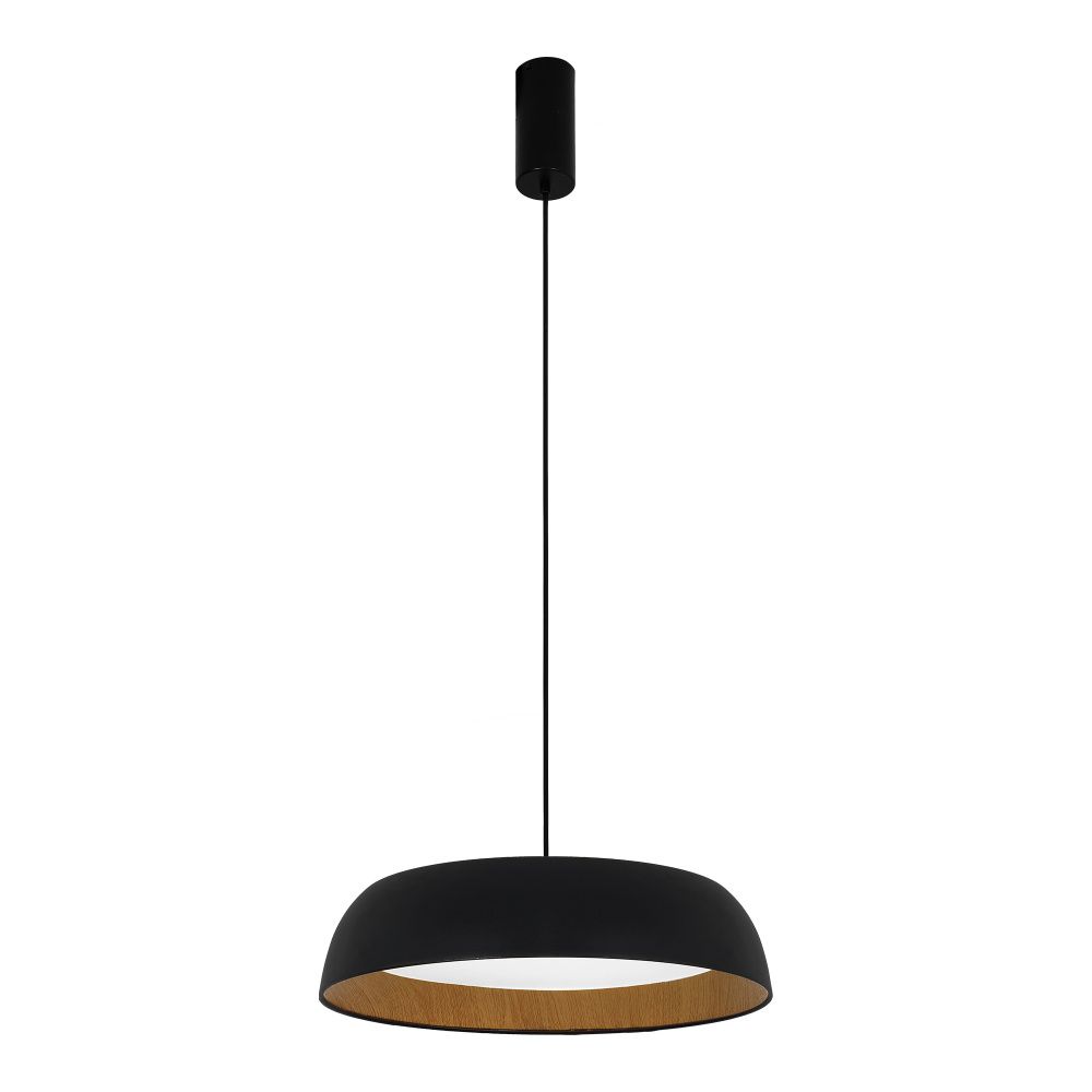Светильник подвесной Черный, Древесный/белая LED 1*30W 4000K St Luce  SLE1812-403-01