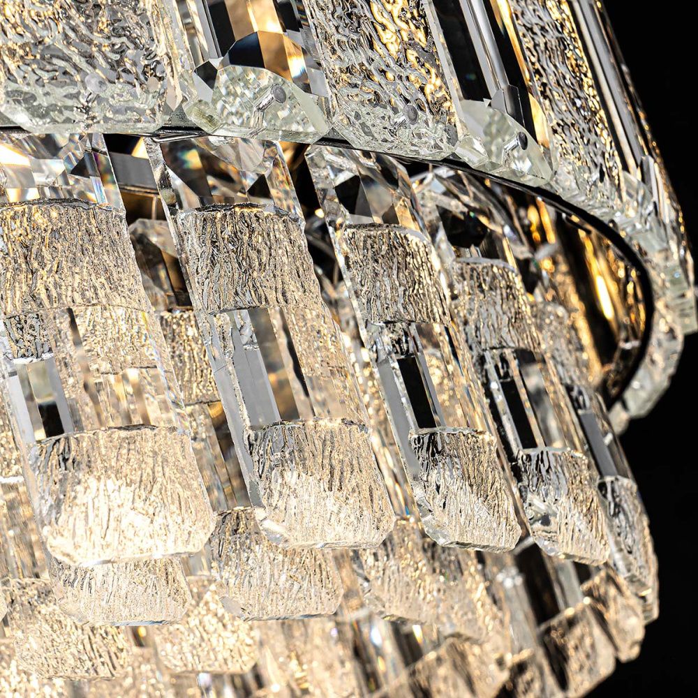 Люстра 50 см, 7*Е14*40W, Modelux  ML.7039.500 CR, Хром