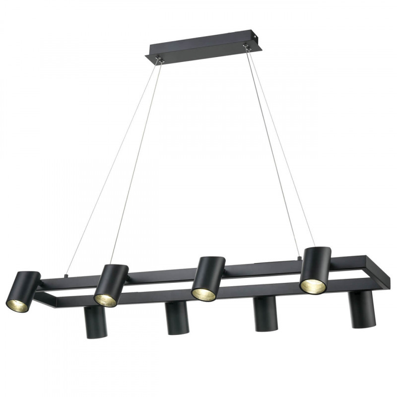 Подвесной светильник Vele Luce Zoom VL10122P08, 40W LED, 4000K, черный