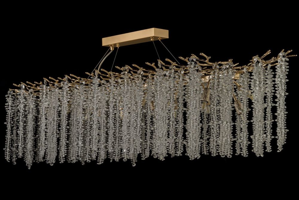 Люстра подвесная ** см, 16*G9*40W, Dio D`arte Tavenna Gold Tavenna H 1.5.150x48.100 G, золотой