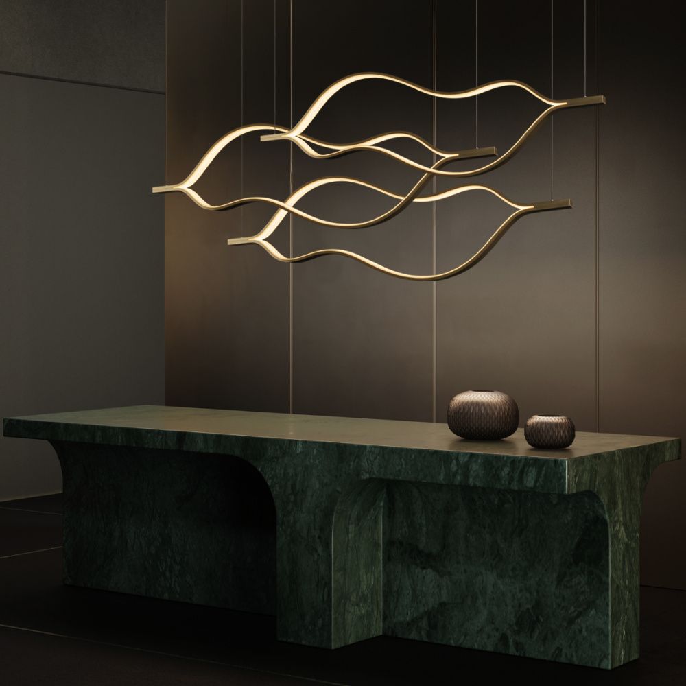 Подвесной светильник 140 см, 45W, 3000K, Loft IT Tape Light 10403/1400 SN