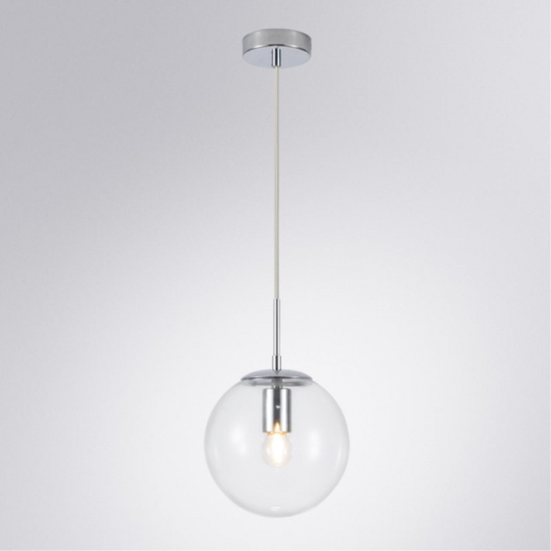 Подвесной светильник Arte Lamp Volare A1920SP-1CC диаметр 20 см хром  