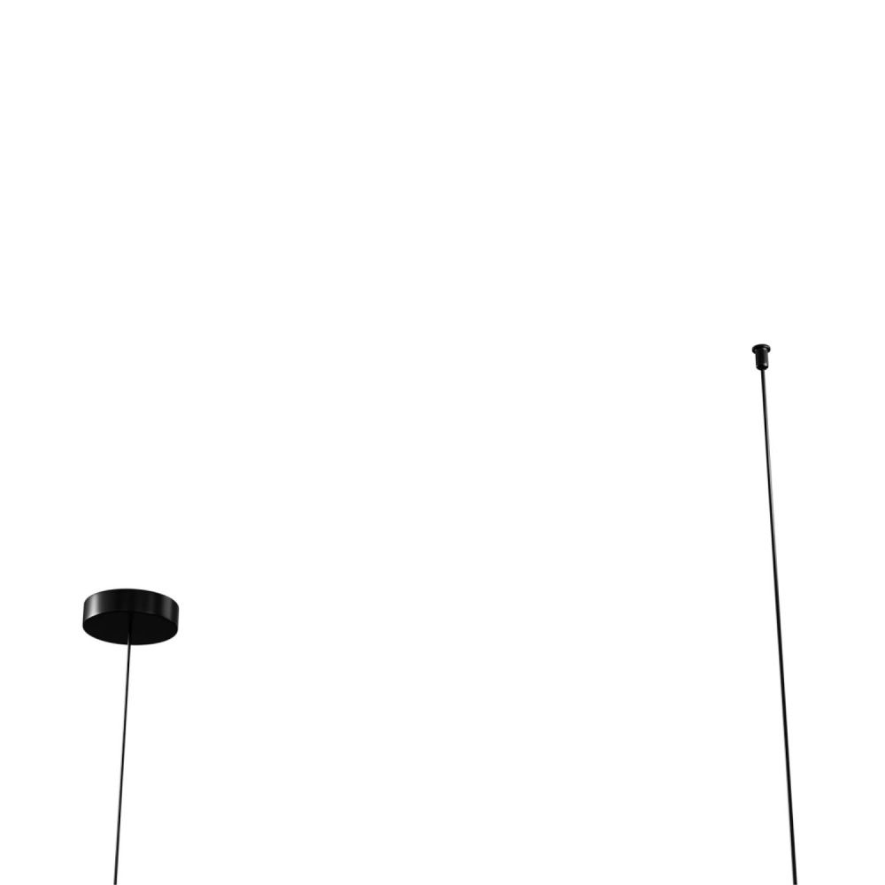 Светильник подвесной 100*15-150 см, 6*LED*8W, 3000-6000K, Lightera Lavish LE162L-6W WIFI, Черный