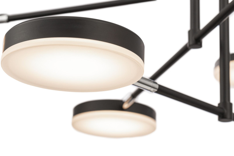 Подвесной светодиодный светильник Maytoni Fad MOD070PL-L48B3K, 48W LED, 3000K, черный