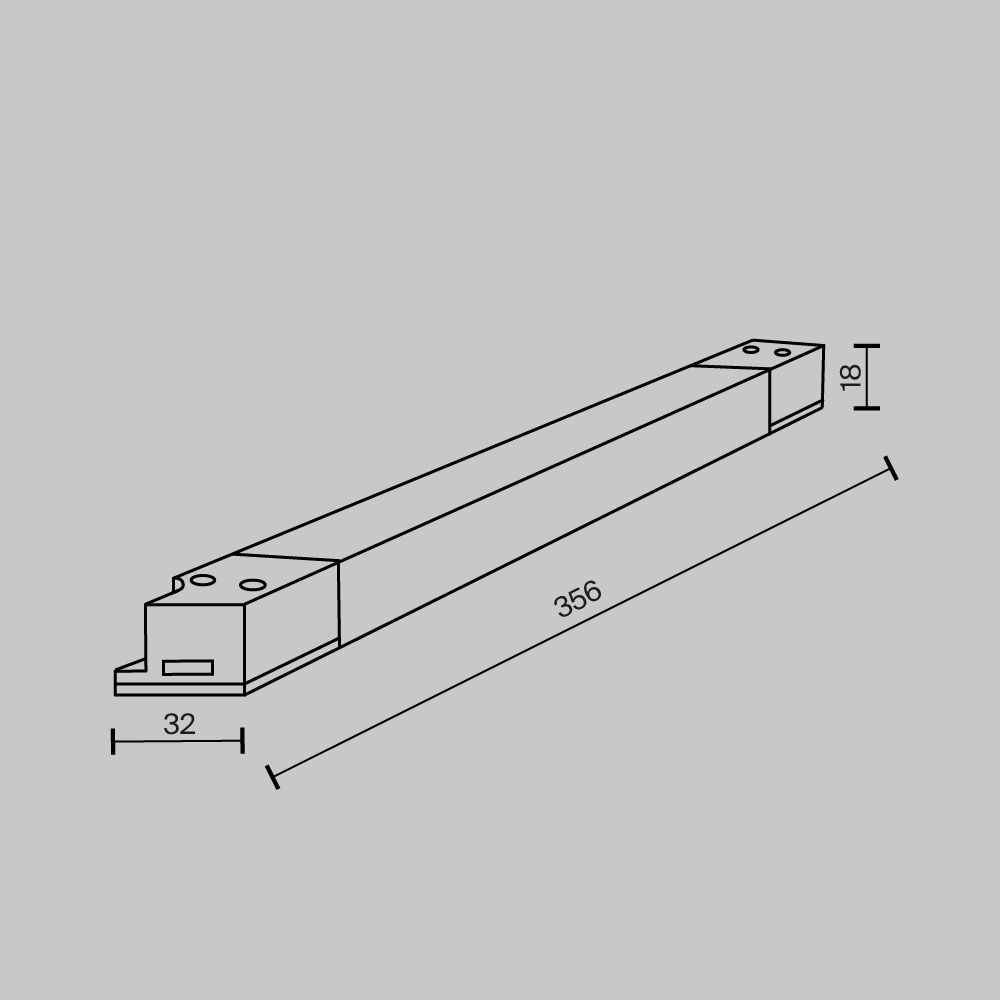 Источник напряжения 24V PSL021-150W-TRIAC-IP20 Maytoni Lighting control  734011
