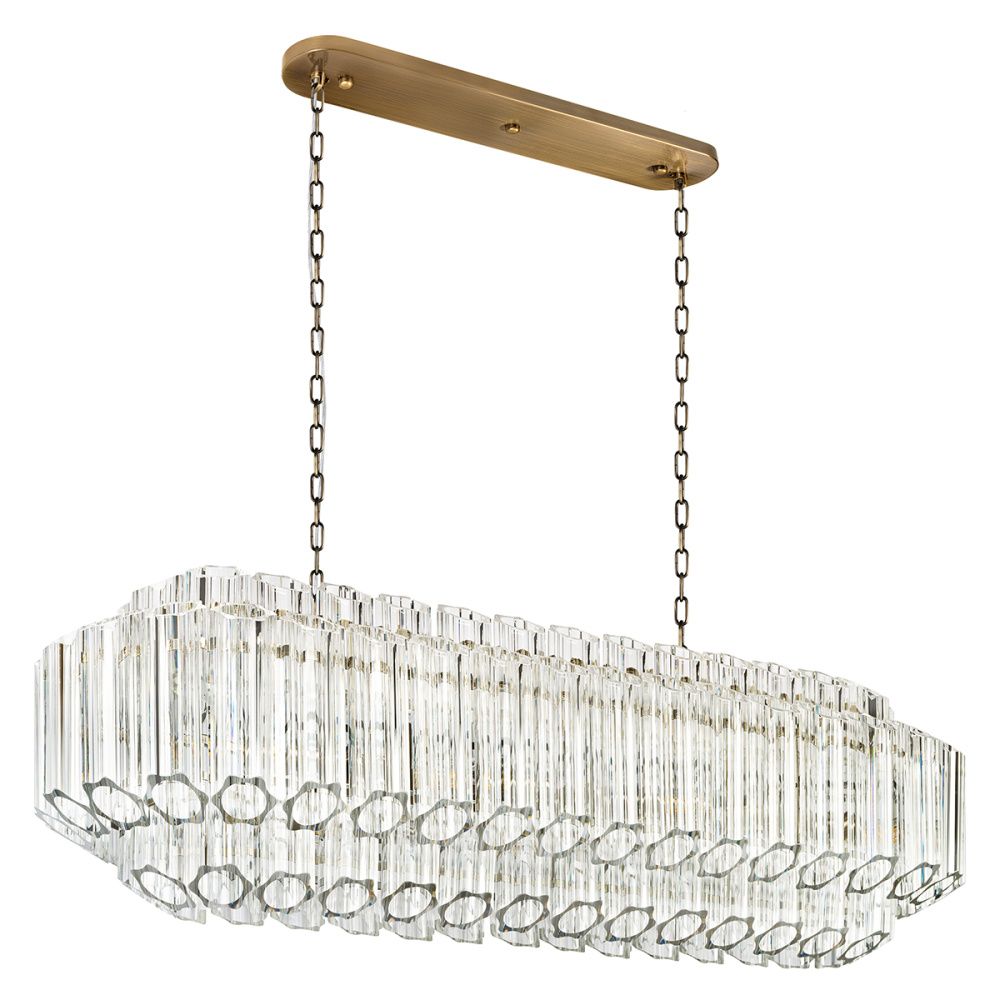 Подвесная люстра 102 см, Loft IT Celebration 10579/1000R Clear, бронза