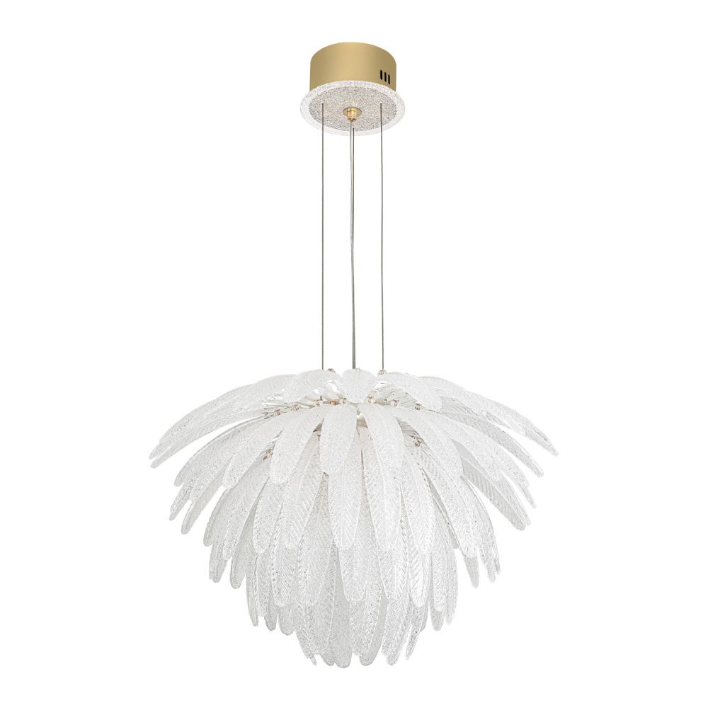 Люстра *60*38 см, LED*50W, 4000K, Modelux  ML.2420.600 CP, Шампань