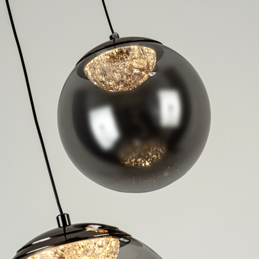 Светильник *30* см, LED*17W, 3000-6000K, Modelux  ML.2338.3R BK, Чёрный