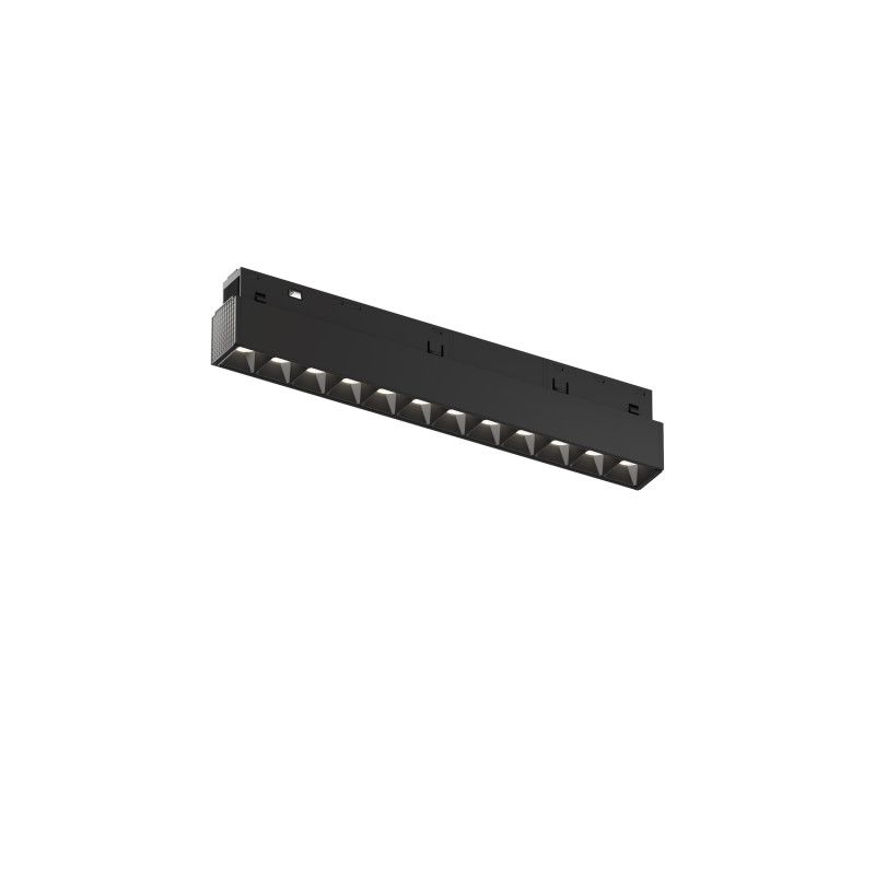 Светильник на шине 21,8*2,2*4,5 см, *LED*12W, 2700-6500K, Denkirs SMART 48V GRILL | СМАРТ 48V ГРИЛЬ DK8501-BK, черный