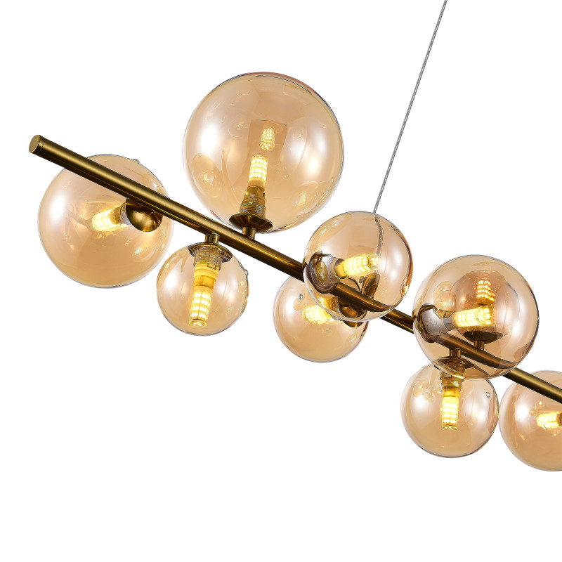 Светильник 120 см 75W 4000K ST LUCE NECTON SL1165.323.15 Бронза