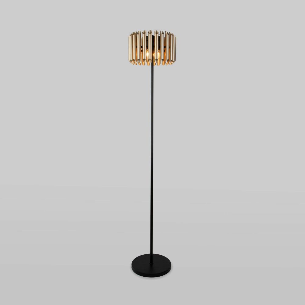 Светильник 165 см, Bogate's 01106/4, черный-шампань