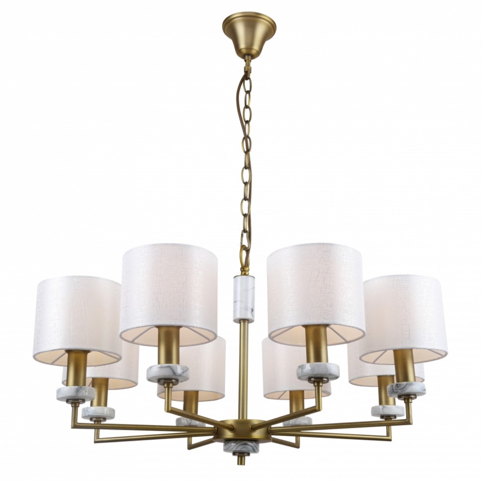 Люстра F-Promo Marbella 2347-8P, D720*H610/870, латунь