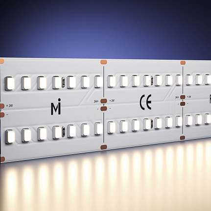 Широкая светодиодная лента Ultra 24В 2835 30Вт/м 3000К 2,5м IP20 201117 Maytoni  Led Strip, цена за метр, отгружается по  2,5 м