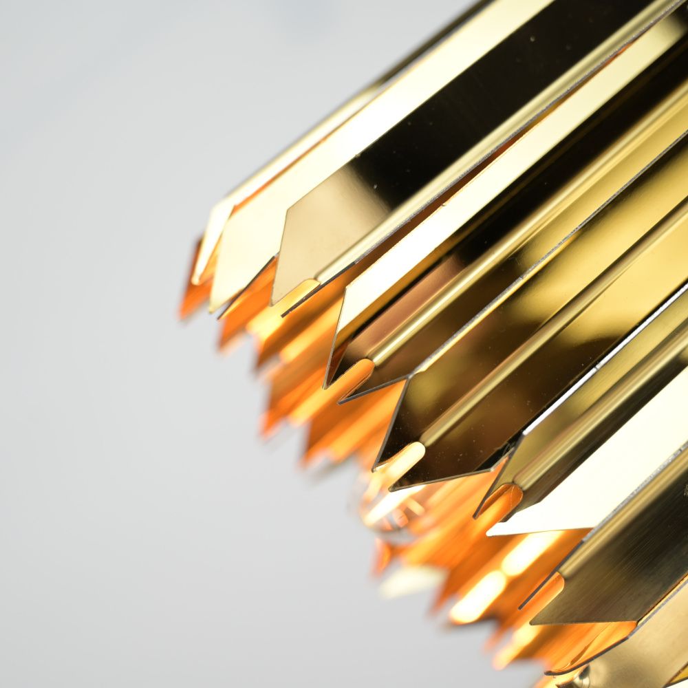 Подвесной светильник Tom Kirk Facet Pendant Gold 21*21*21 см, 1*E27*60W, ImperiumLoft 40.1457, Золотистый