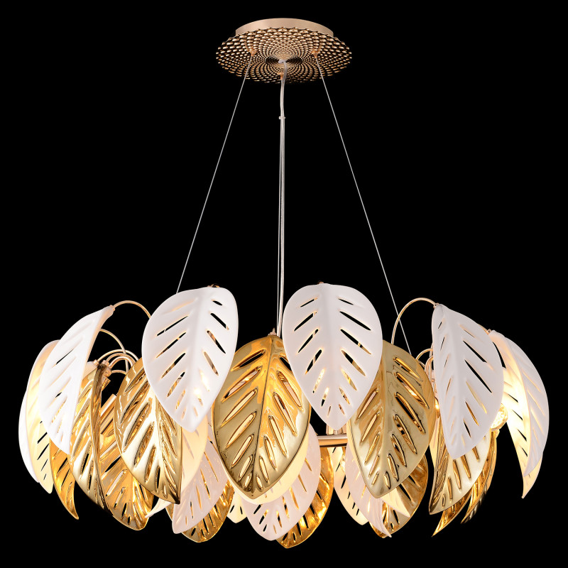 Светильник 77 см, Crystal Lux RAMONA SP8, золото