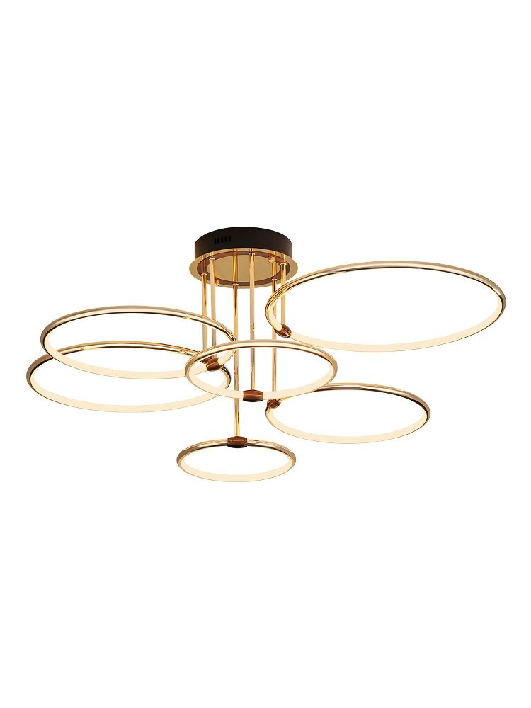 Потолочная светодиодная люстра Inodesign Hoopla Gold 40.3914