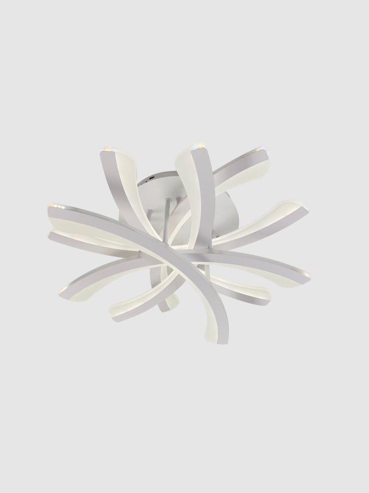 Светильник потолочный SPF-9357 WHITE/БЕЛЫЙ  D500/H100/6/LED/2*78W 2.4G SPIT 24-03(1 из 2шт в коробке)