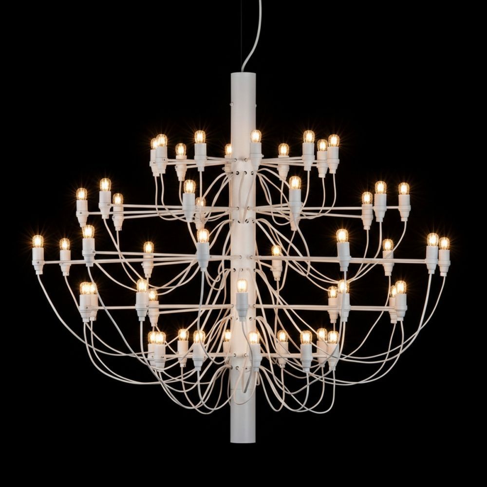 Подвесной светильник 100 см, Loft IT Gino 10196/1000 White, белый