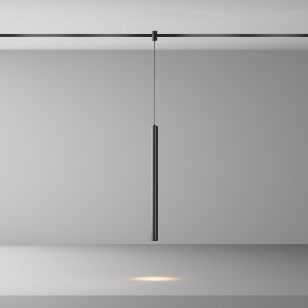 Трековый светильник  TR156-1-5W3K-B **-60 см, *LED*5W, K, Maytoni technical FLARITY TR156-1-5W3K-B, Черный