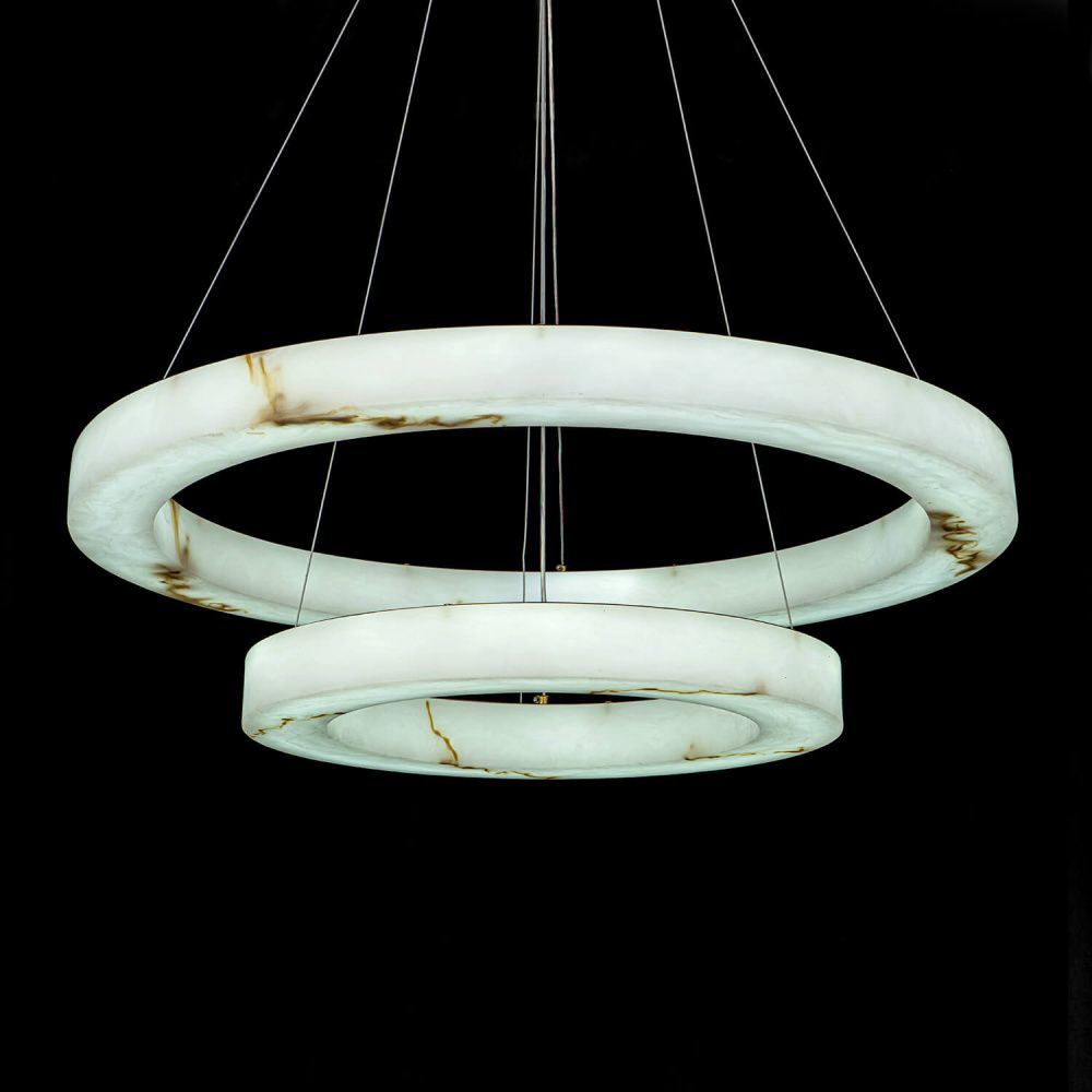 Подвесной светильник *80/50*6/6-180 см, *LED*78W, 3000-6000K, MODELIGHT  MDL.8484.800.500PL BS, Латунь