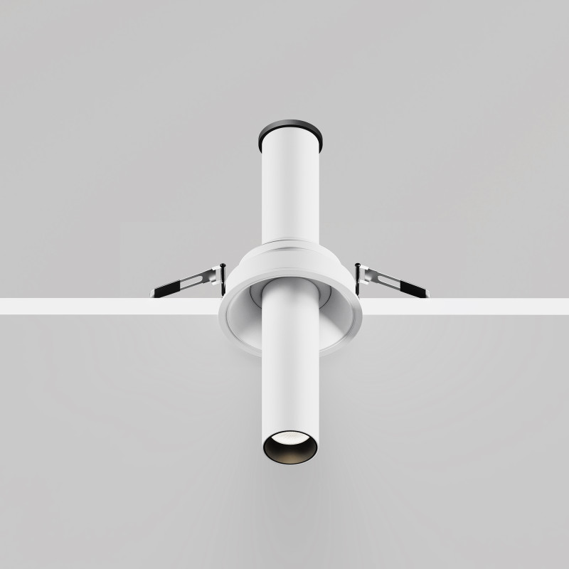 Встраиваемый светильник 3*3*21,6 см, LED, 7W, 4000К, Maytoni Technical Focus T C140RS-L200-7W4K-W белый