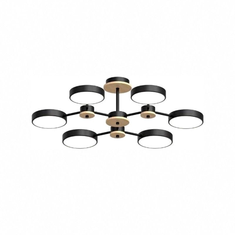 Потолочный cветильник LED4U L3216-730 BK