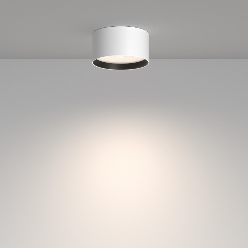 Светильник 12 см, 12W, 4000K, Maytoni Glare C091CL-12W4K-W, белый