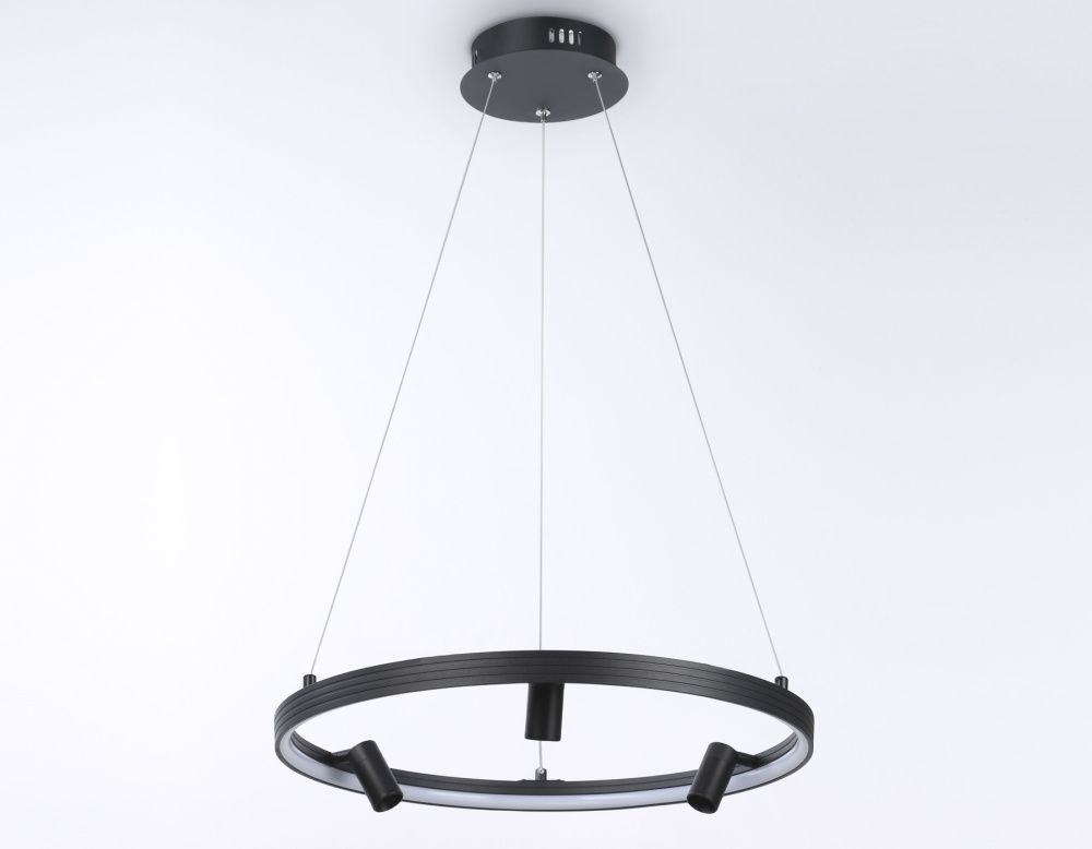 Светильник подвесной 50*6,5*120 см, LED 50W, 3000К, черный Ambrella Comfort LineTech FL5284