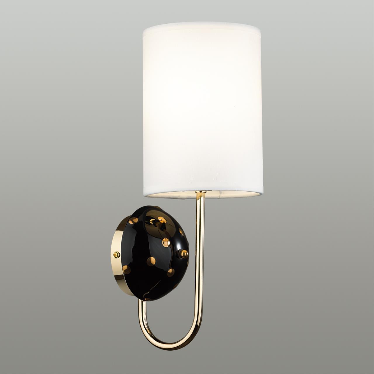 Бра 15*13*35 см, 1*E14*40W Odeon Light Pollen 5424/1W золотой