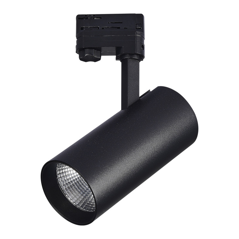 Трековый светильник 19*9 см, 40W 3000K ST LUCE Трехфазная трековая система ST661.436.40 Черный