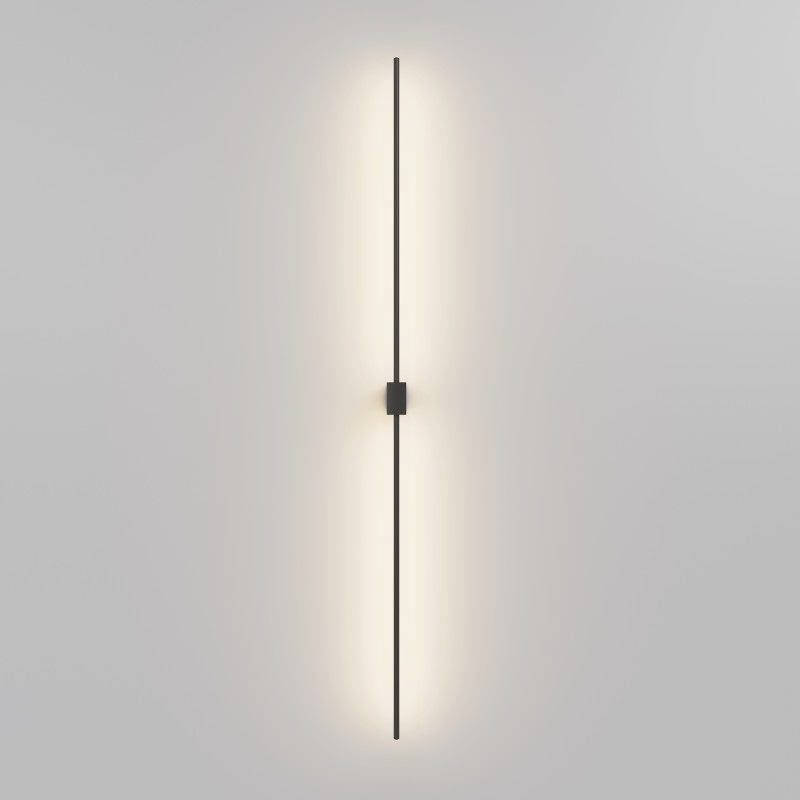 Бра 105 см, 12W, 3000K, Maytoni Pars C071WL-L12B3K, черный