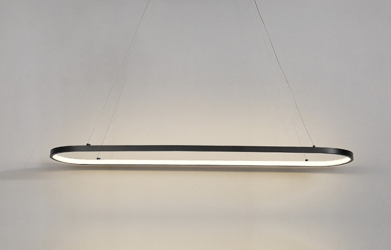 Светильник 110 см, 42W, 3000K-6000K Crystal Lux PROXIMO SP42W LED L1100 BLACK Черный