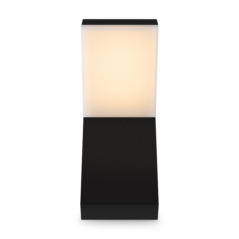 Светодиодный светильник 22 см, 12W, 3000K, Maytoni Paso O595WL-L12B3K, черный