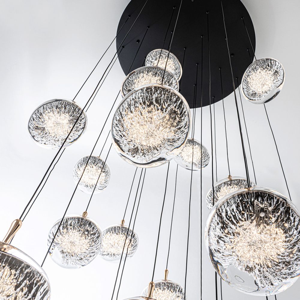 Светильник 80*300 см, *LED*175W, 3000-6000K, Modestyle  MS.6566.25, Чёрный, Золото