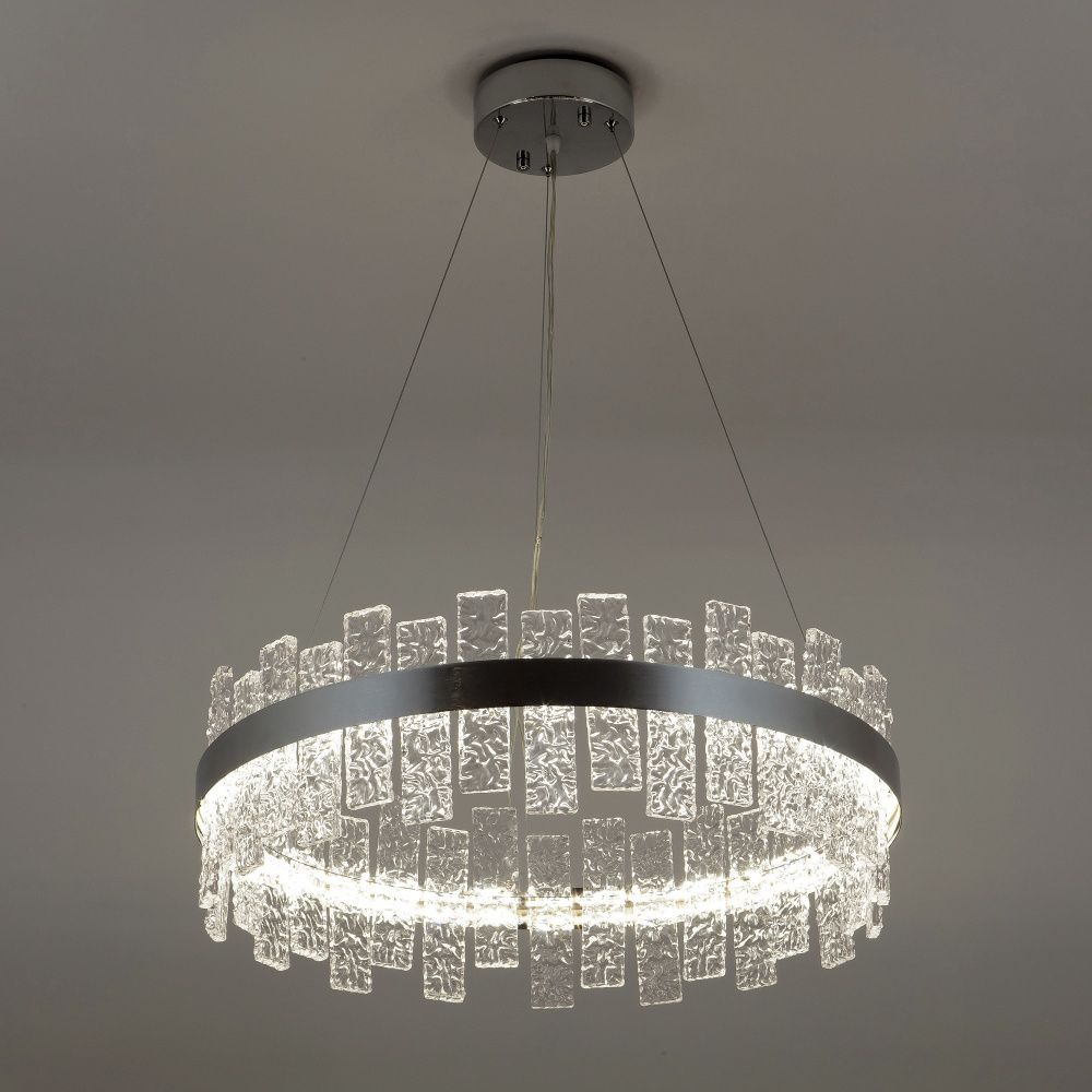 Подвесная люстра 60*60*80 см, LED 60W, 3000 / 6000K, Хром MODELUX ML.99993.600 CR